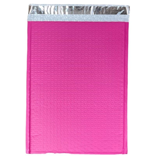 Bubble Mailers 25 9.5 X 13.5" Hot Pink Poly Bubble Mailers Self Seal Envelopes - Picture 8 of 12