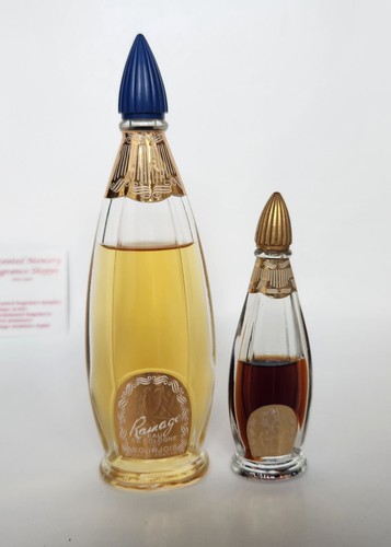 Vintage Ramage Parfum & Cologne Set von Bourjois ~ in Box mit schöner Seidenfront - Bild 2 von 18