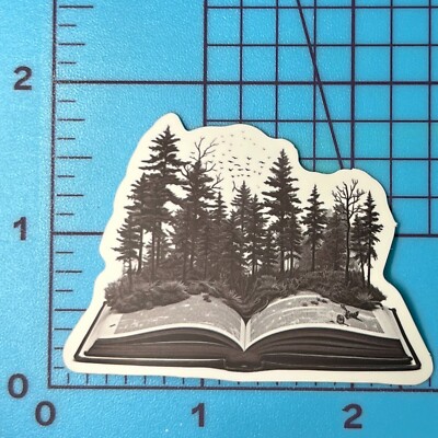 Wander Through An Amazing Book - Vinyl Sticker Decal Sticker Bomb Wanderlust