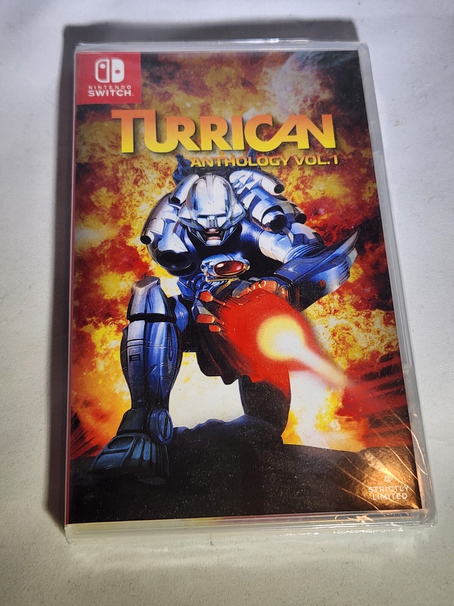 Nintendo Switch Turrican Anthology Vol. 1 TURRICAN ANTHOLOGY VOL. I Volume 1 NINTENDO SWITCH Game