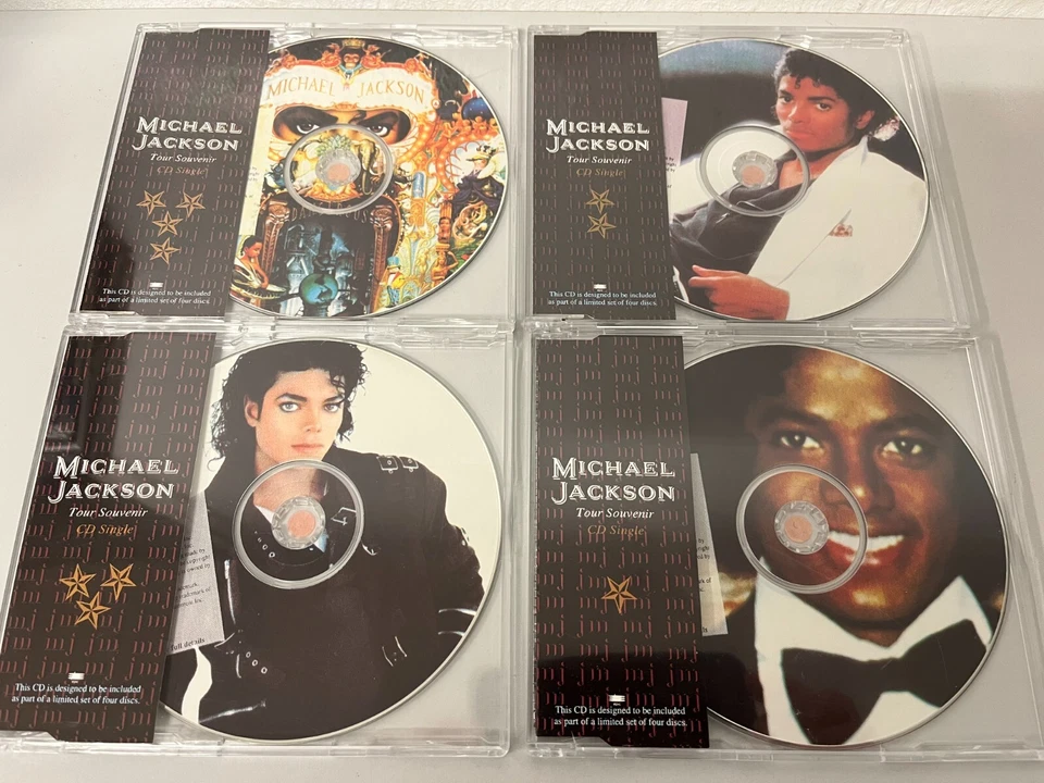 Michael Jackson – Tour Souvenir Pack - 4 Picture CD Single Set © 1992 - Bild 2 von 4