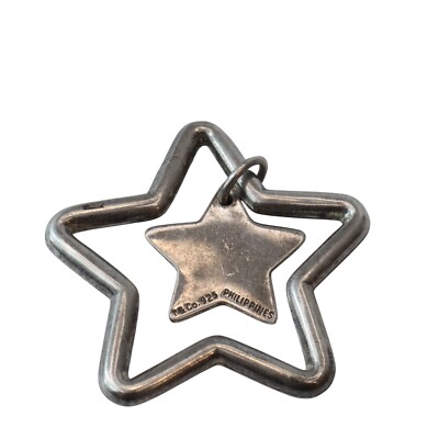 Vintage Tiffany & Co 925 Sterling Silver Philippines Double Star