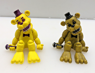 Funko Five Nights At Freddy's (2) Golden Freddy FNAF Mini Figures