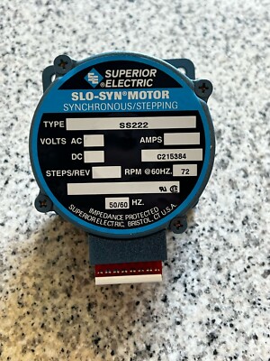 Superior Electric SLO-SYN Motor Schrittmotor SS222