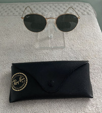 Ray-Ban RB 3447-N Round Metal Sunglasses 50-21 Gold Frames 145mm