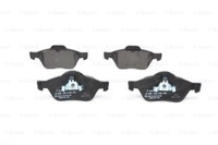 Bosch 0 986 494 439 Bremsbelagsatz, Scheibenbremse Vorderachse FÜR Renault