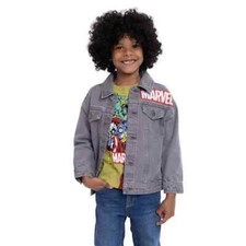 Mickey Mouse Disney Or Marvel Character Kids' Denim Jacket and T-Shirt Set Pick