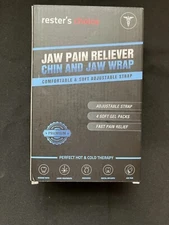 Rester's Choice Jaw Pain Reliever Chin and Jaw Wrap NEW