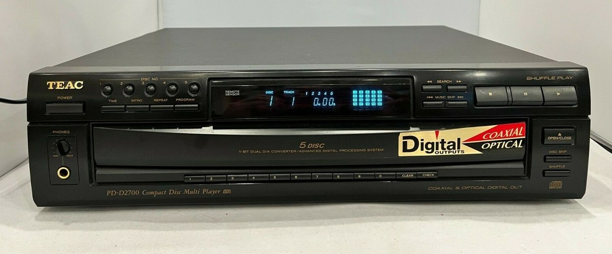 Teac PD-D2700 5-Disc Compact Disc Multi Player / CD Changer
