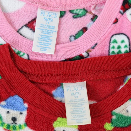 Lot of 2 Girls' Long Sleeve Tops - Pink & Red - Size Large - Gap Kids - Picture 3 of 5