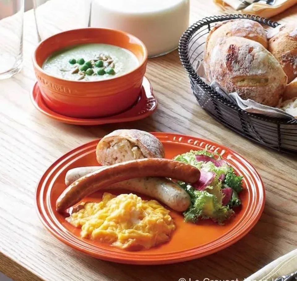 Le Creuset Piatto Rotondo 23 cm Piatto Arcobaleno Set 5 Colori - Immagine 4 di 4