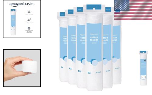Soft and Strong 100% Cotton Rounds (6 Packs of 100) - Ideal for Sensitive Skin - Picture 2 of 8