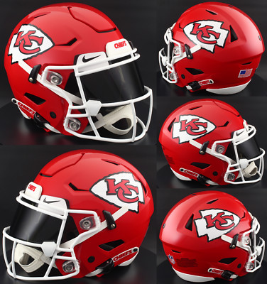 KANSAS CITY CHIEFS NFL Riddell SPEEDFLEX Authentic Gameday Football Helmet