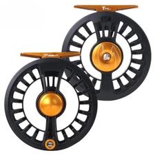 3/4 5/6 7/8wt Light Weight Fly Fishing Reel Large Arbor Black Fly Reel Fly Reel