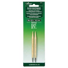 Clover Bamboo Interchangeable Circular Knitting Needles & Cords - YOU PICK SIZE