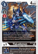ST13-11 TiaLudomon Uncommon Mint Digimon Card