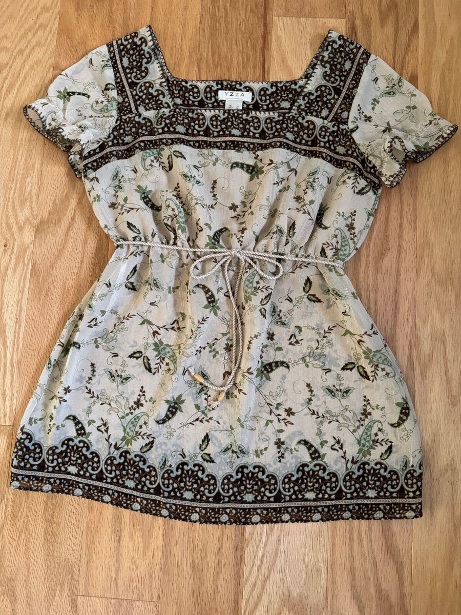 YZZA Women Summer Top Size 6 Pre-Owned | eBay