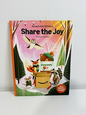 2024 Amazon Kids Gift Book Share The Joy Toy Catalog Christmas Holiday Wish List