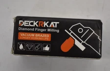 Deckrkat Diamond Finger Milling Bit Ball End 1" x 25mm Dia Dry Core 5/8"-11