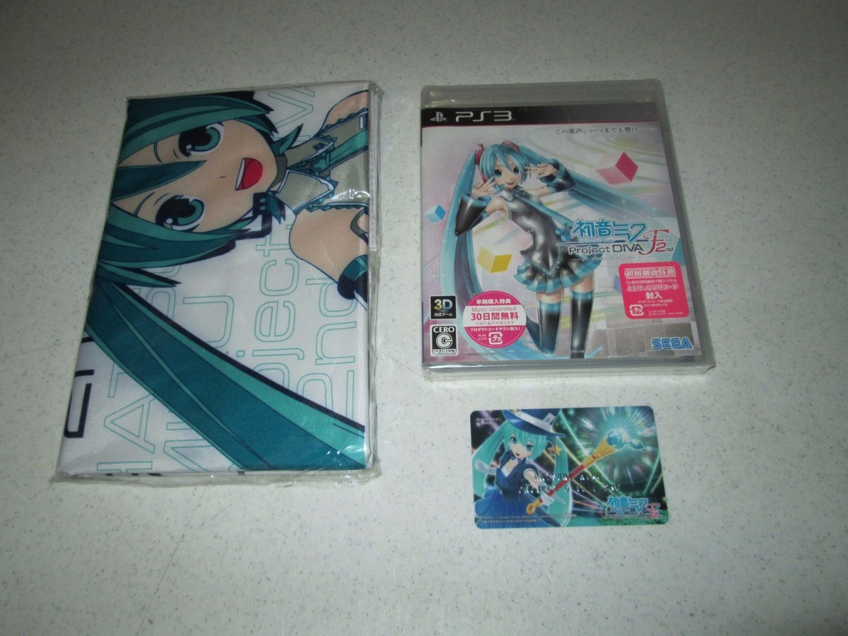 Hatsune Miku: Project DIVA F 2nd Amazon Limited Edition PS3 Japan 