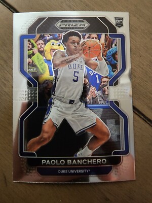 Paolo Banchero 2022-23 Prizm Draft Rookie RC - Duke | eBay