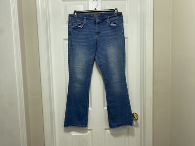  Womens  Maurices Taylor Boot Jeans  Size 7/8 Regular  Medium Wash