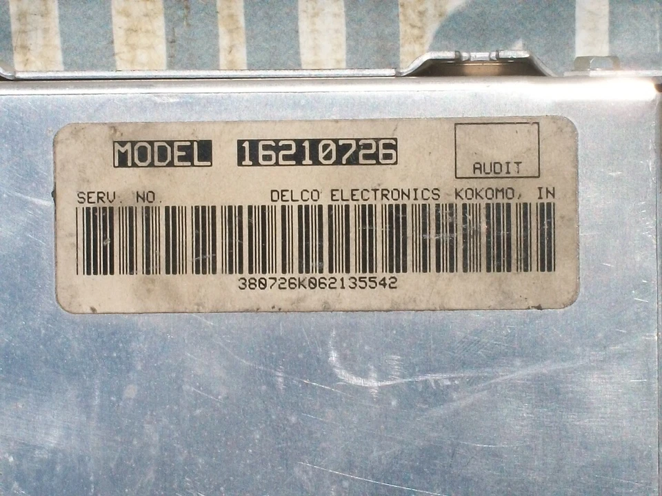 Cadillac Sevilla Eldorado 1997-2002 módulo de control de temperatura TCM 16210726 Foto 2 de 4