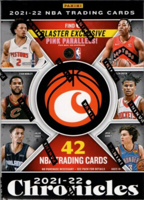 2021-22 Panini Chronicles NBA Basketball Factory Sealed Blaster Box