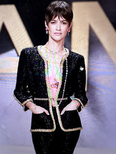 Chanel 22S NEW TAGS BLACK JACKET GOLD Braided trim Gold CC buttons FR40-38 $10K