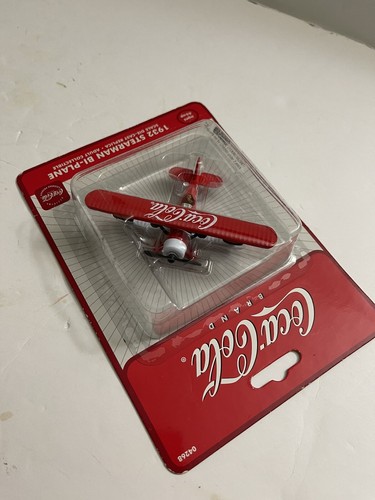 Coca Cola 1932 Stearman Bi-Plane Die Cast Replica Coke Collectible New Sealed - Picture 8 of 12