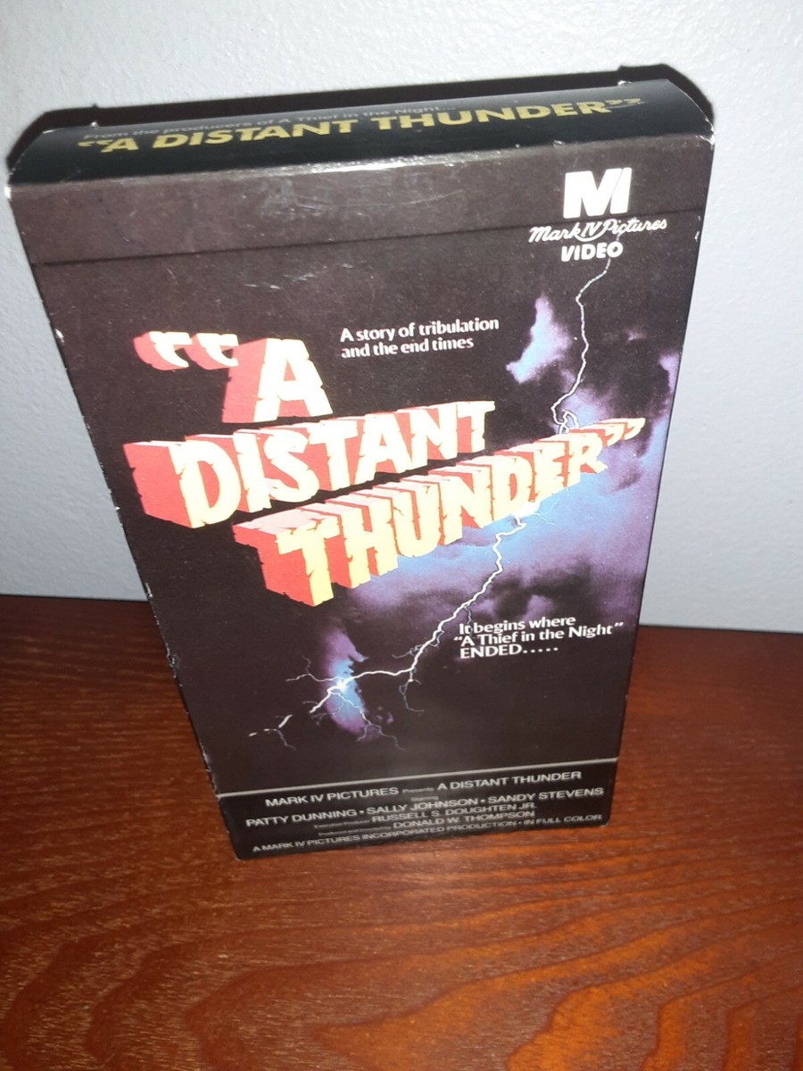A DISTANT THUNDER Patty Dunning VHS Sally Johnson, Sandy Stevens