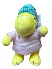 New Woodstock Pink Puffer Jacket Coat Plush CVS Snoopy Bird Peanuts Gang