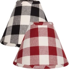 Buffalo Check Lampshades