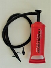 DOUBLE QUICK I HI-OUTPUT AIR PUMP By INTEX; WITH TWO TIPS, WORKS  LOOKS GREAT 