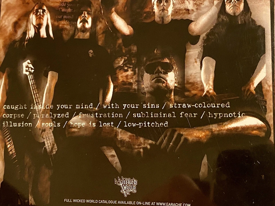 CORPORATION 187 - Subliminal Fear - 1999 CD - Earache Records FREE FAST SHIP! Foto 3 de 4