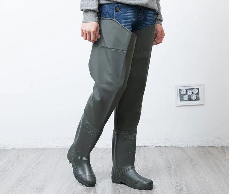 Men's Waterproof Thicker Waders Fishing Farming Safety Shoes Car Wash Work Boots