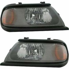 New Set Of 2 Left Right Side Head Lamp Assembly Fits Mitsubishi Montero Sport