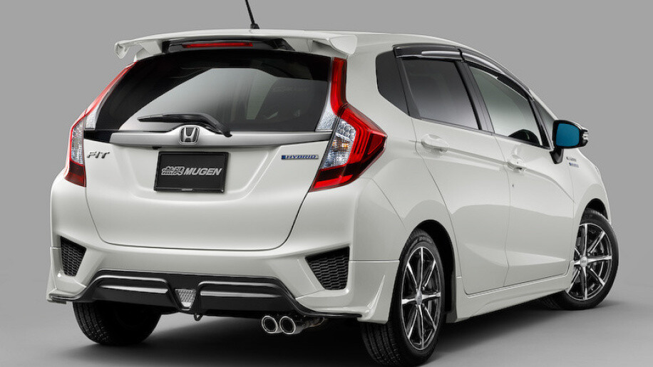 For Honda Jazz Fit GK5 14-17 Carbon Fiber MU-Style Rear Spoiler