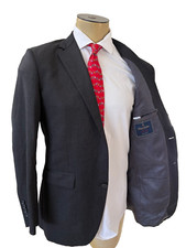 Brooks Brothers Men's Grey Woven Madison Fit 100 Wool Sport Jacket 41R 998