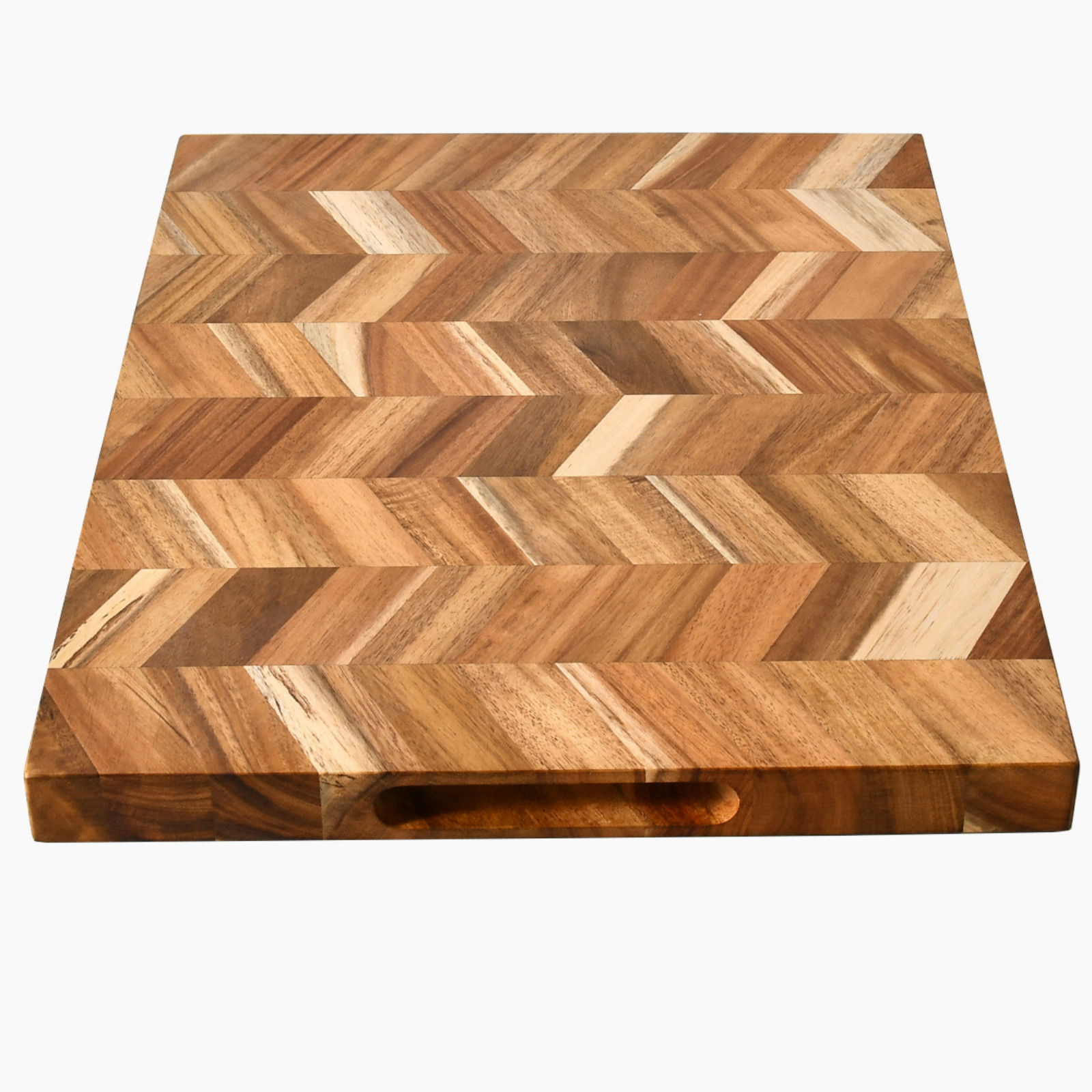 Chevron Cutting Board, Butcher Block, Cheese Board, Charcuterie Board 16 x 12