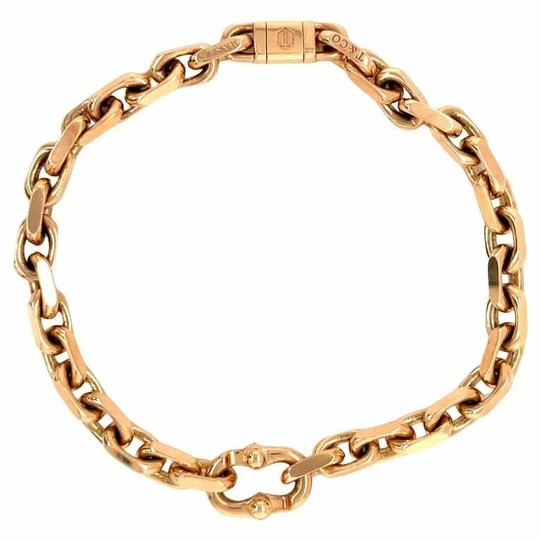 18 K Men Gold Bracelet, 12 Gm at best price in Ahore | ID: 2852711951855