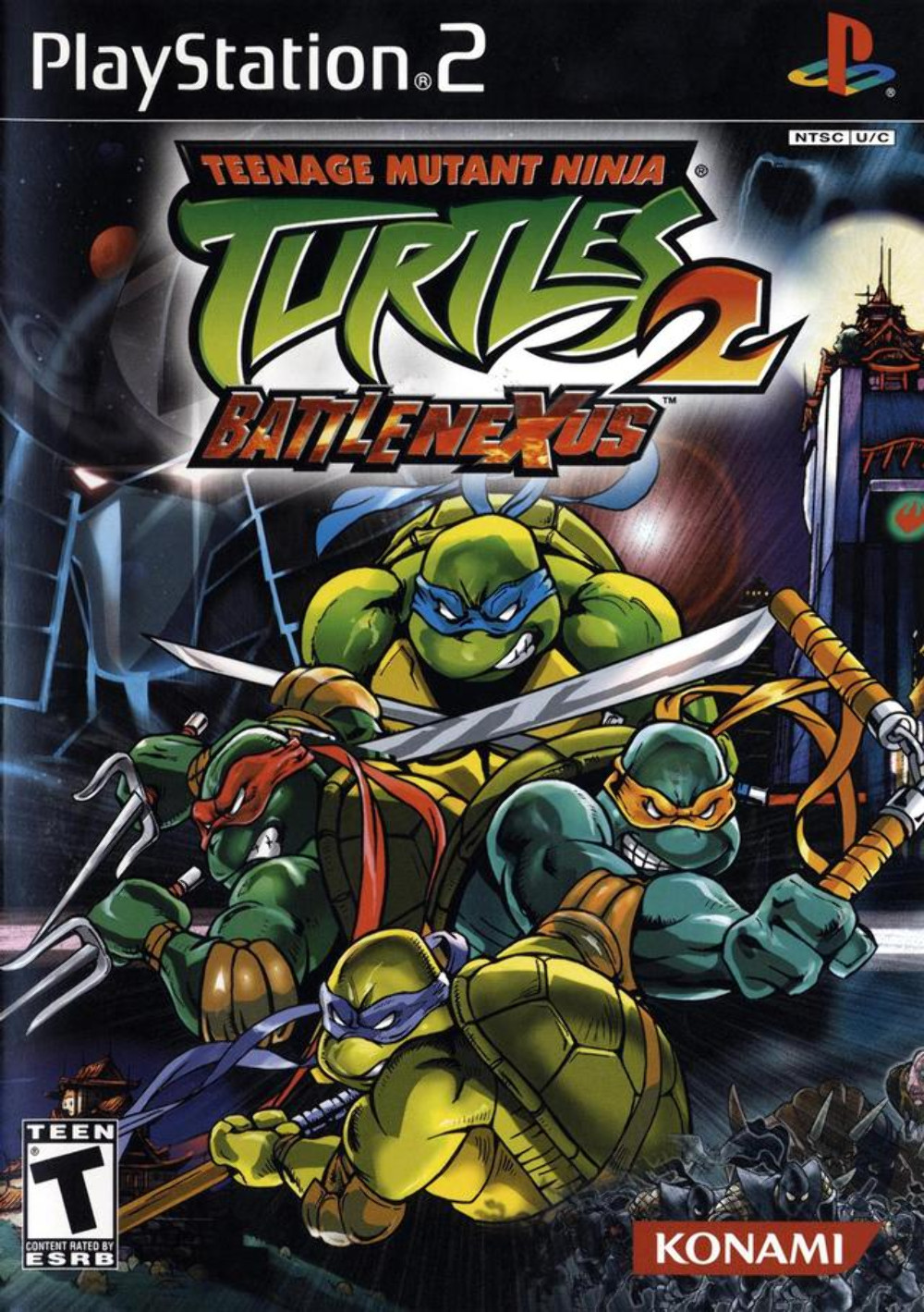 Teenage Mutant Ninja Turtles 2: Battle Nexus | Sony PlayStation 2 | PS2