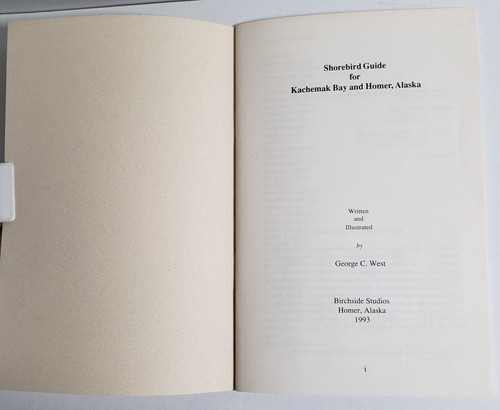 Shorebird Guide For Kachemak Bay And Homer, Alaska - Birds - George West, 1993 - Imagen 8 de 14
