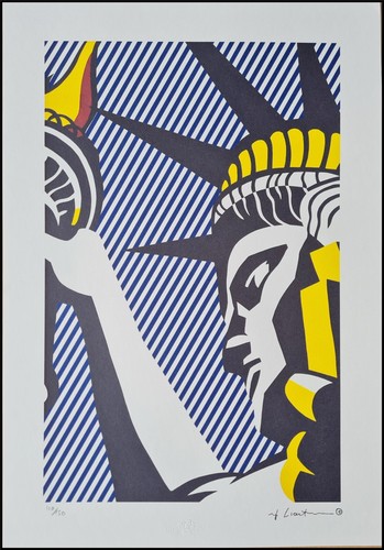 ROY LICHTENSTEIN * I love Liberty* 50 x 35 cm*signed lithograph*limited # xx/150 - 第 1/9 張圖片