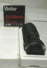 Vivitar 70-210mm F4.5  Macro 1:4x For Minolta