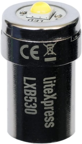 Módulo LED resistente al calor de 530 lúmenes para antorchas Maglite 3-6 celdas C/D - Aluminio - Imagen 4 de 11