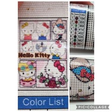 Diamond Art Kit 30x40 Hello Kitty Collage 20 colors