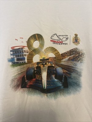 Monaco Grand Prix 2009 T-shirt Men's Size XL Brand New