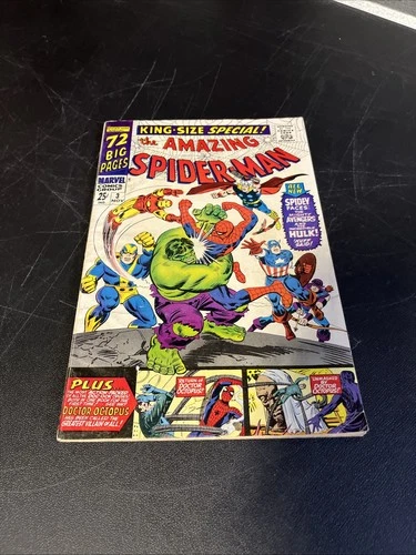 Amazing Spider-Man King-Size Special 3 Nov 1966 VF