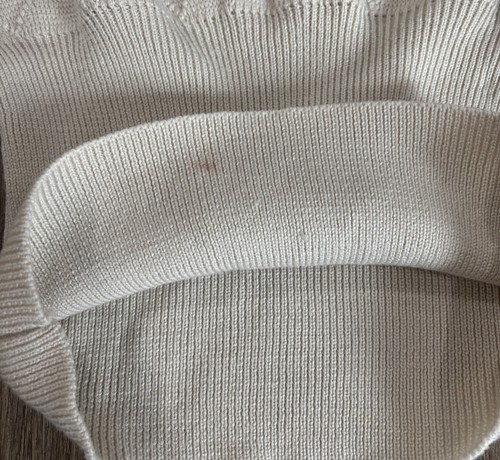 Vintage Nils Elfenbein Wolle Strick Gerippt Argyle Pullover Rollkragen Medium Ski - Bild 14 von 15